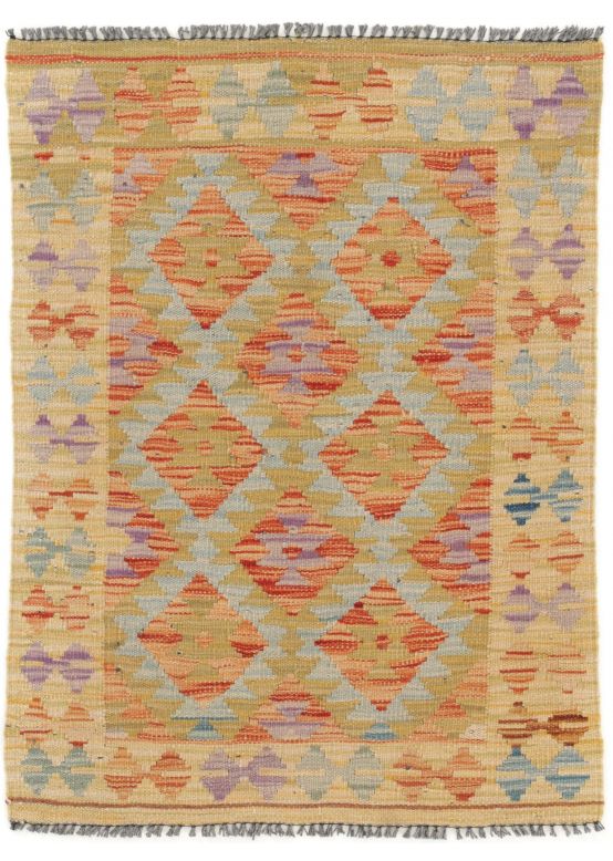 Vloerkleed Plat Geweven Kilim Afghan