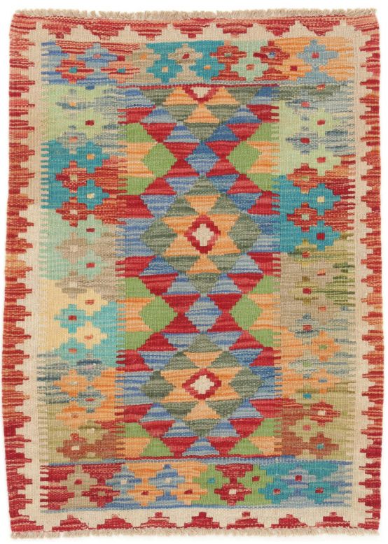 Vloerkleed Plat Geweven Kilim Afghan