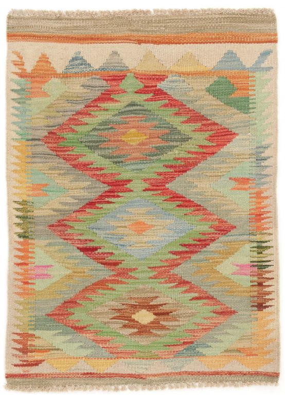 Vloerkleed Plat Geweven Kilim Afghan