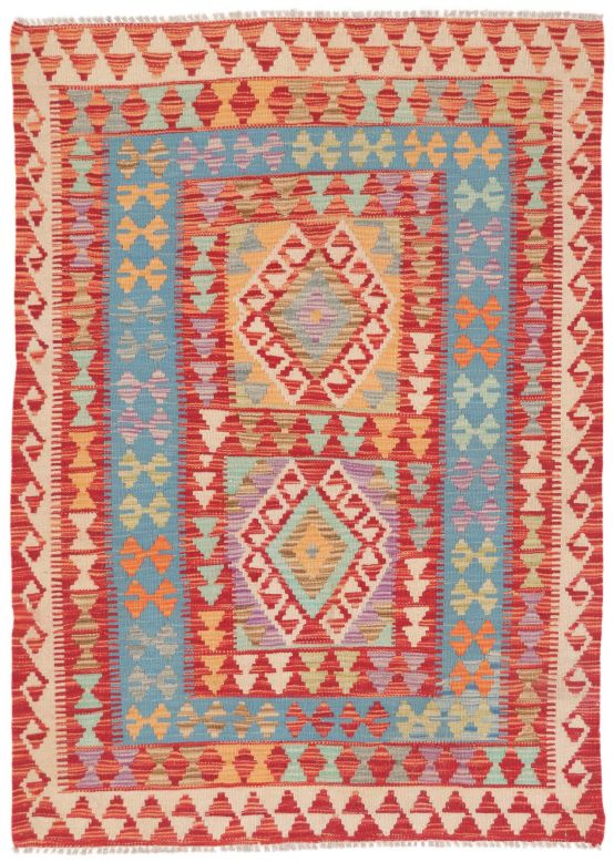 Vloerkleed Plat Geweven Kilim Afghan