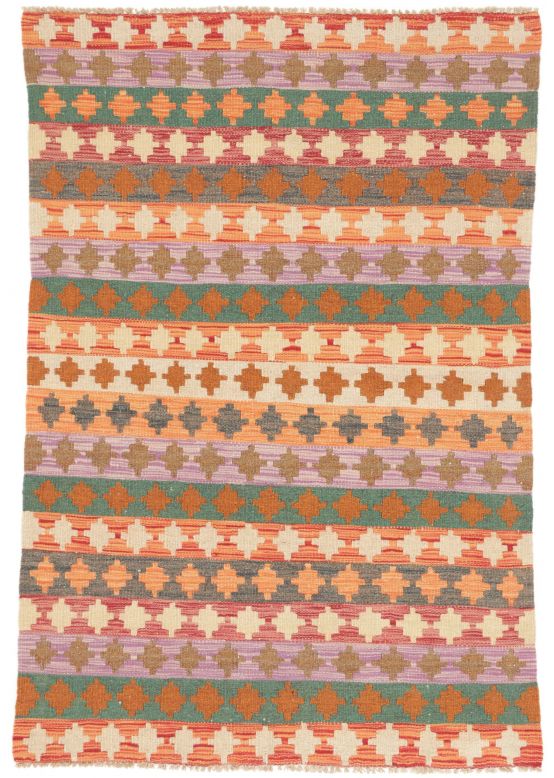 Vloerkleed Plat Geweven Kilim Afghan