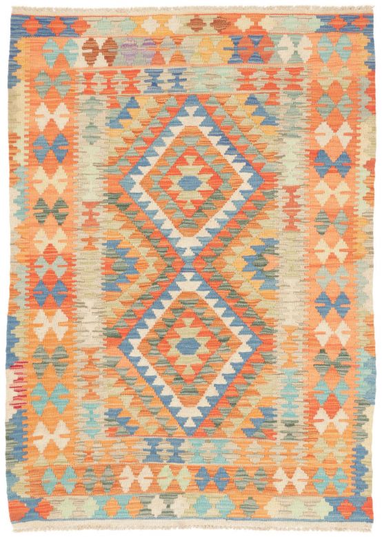 Vloerkleed Plat Geweven Kilim Afghan