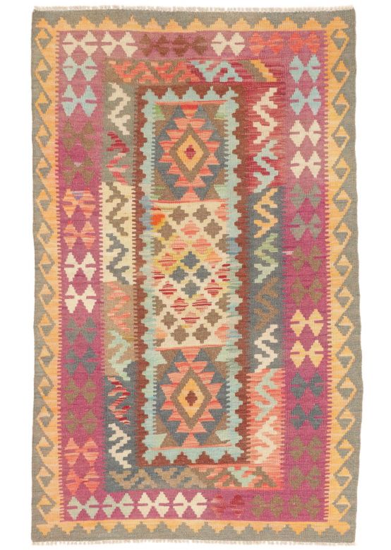 Vloerkleed Plat Geweven Kilim Afghan