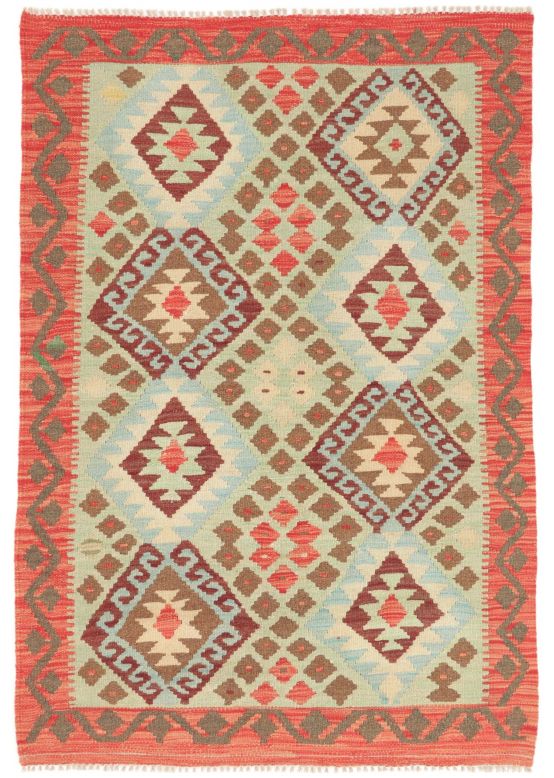 Vloerkleed Plat Geweven Kilim Afghan