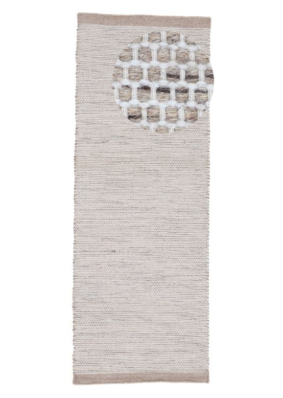 Wollen Vloerkleed Mona Taupe