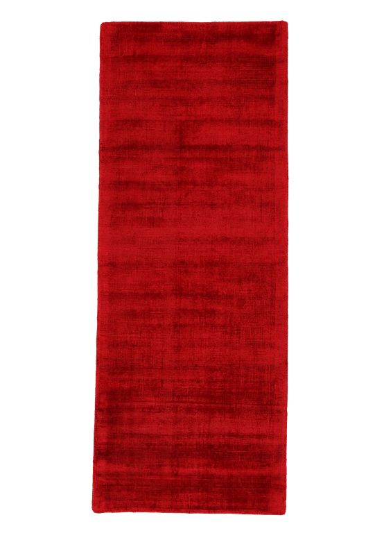 Viscose Vloerkleed Ava Loper Rood