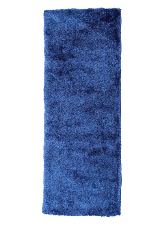 Hoogpolig Vloerkleed Breeze Loper Blauw