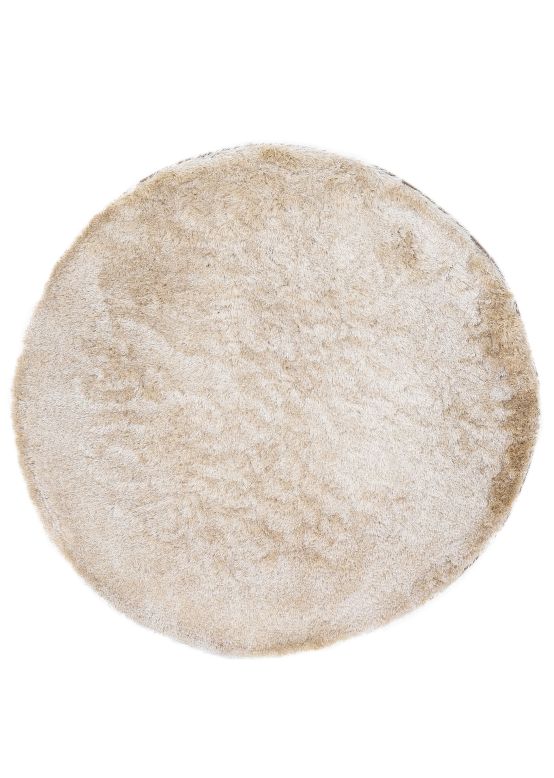 Hoogpolig Vloerkleed Breeze rond Créme
