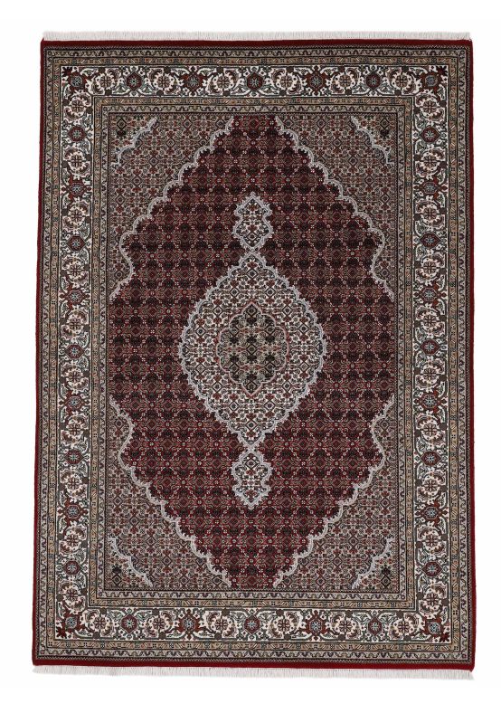 Vloerkleed Tabriz Mahi Rood