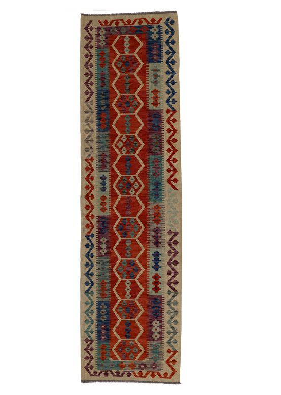 Vloerkleed Plat Geweven Kilim Afghan