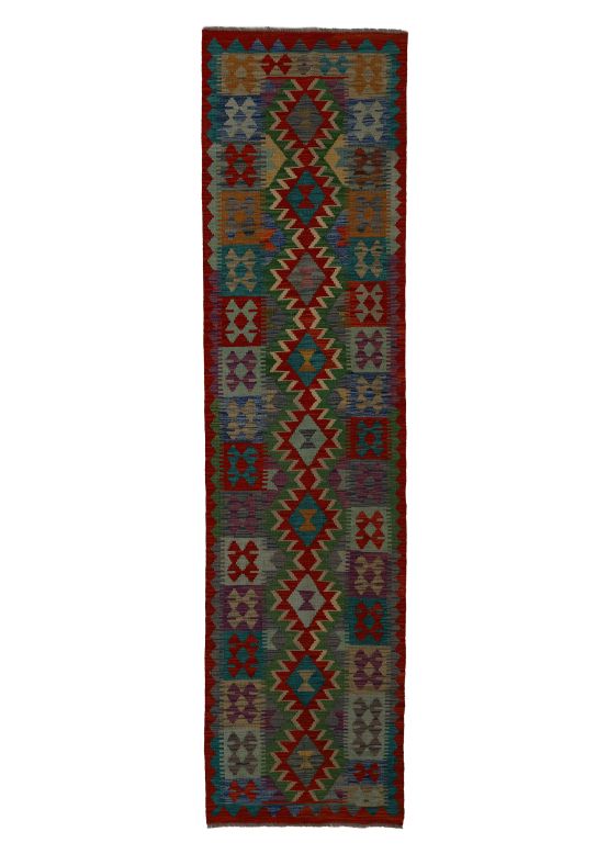 Vloerkleed Plat Geweven Kilim Afghan