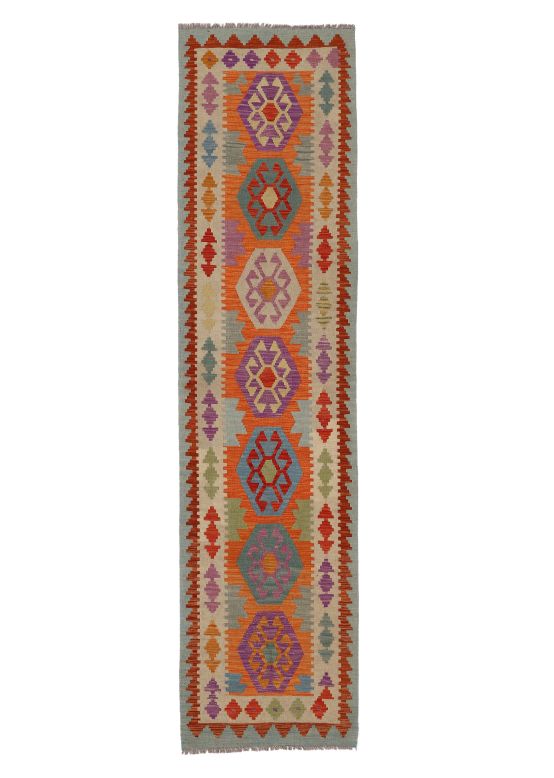 Vloerkleed Plat Geweven Kilim Afghan