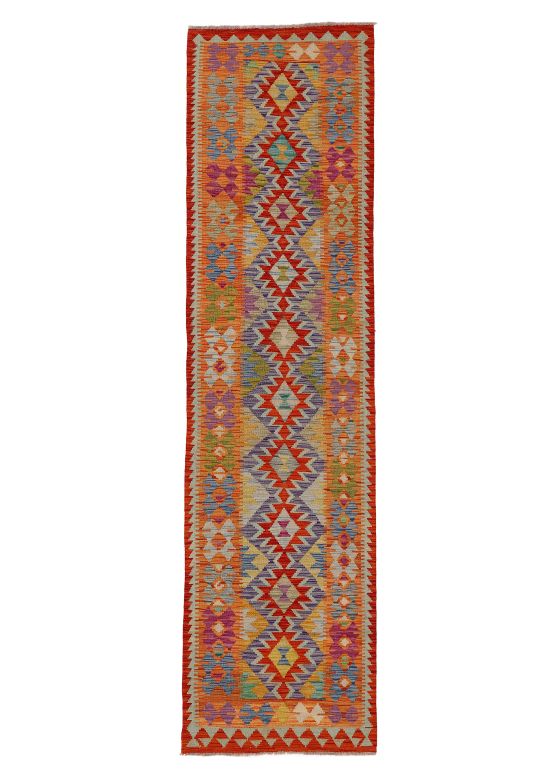 Vloerkleed Plat Geweven Kilim Afghan