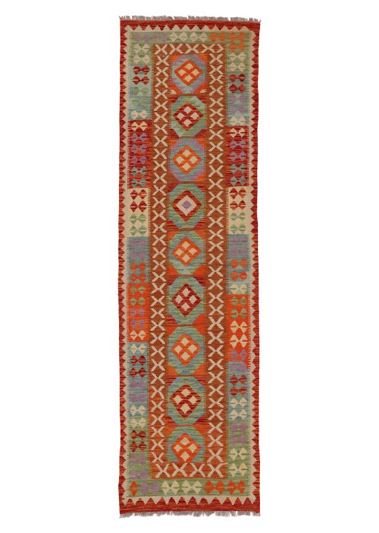 Vloerkleed Plat Geweven Kilim Afghan