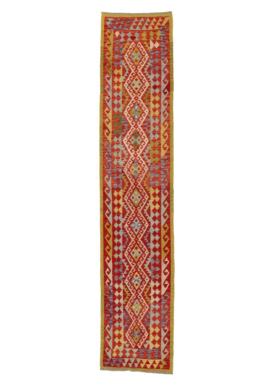 Vloerkleed Plat Geweven Kilim Afghan