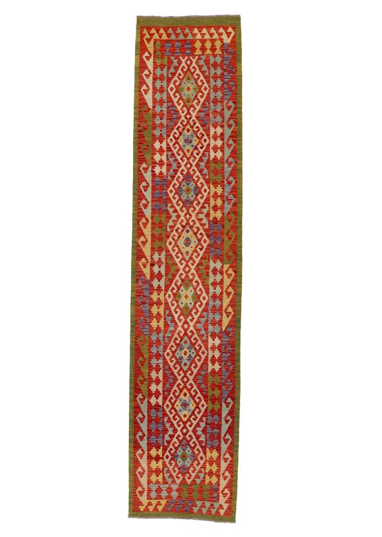 Vloerkleed Plat Geweven Kilim Afghan