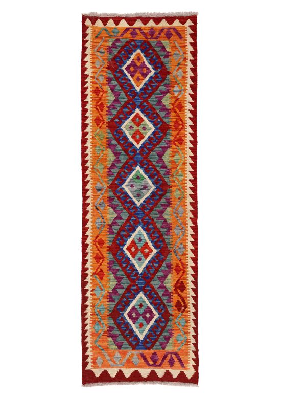 Vloerkleed Plat Geweven Kilim Afghan