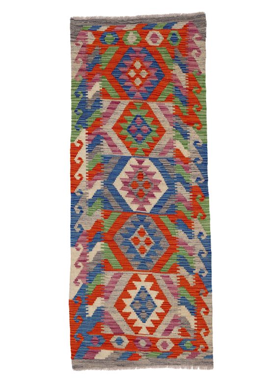 Vloerkleed Plat Geweven Kilim Afghan