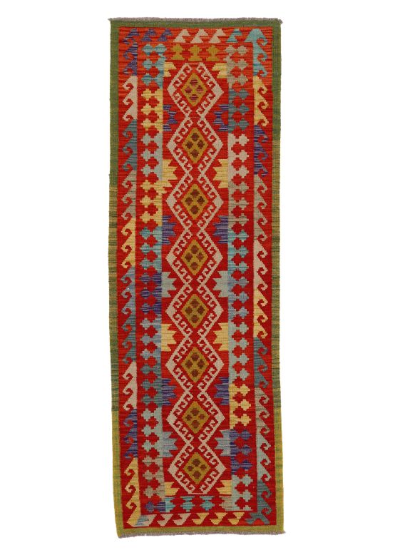 Vloerkleed Plat Geweven Kilim Afghan