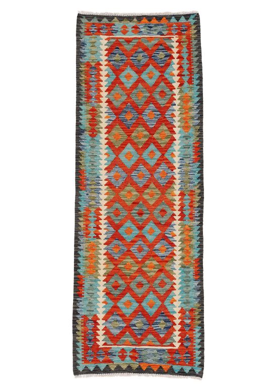 Vloerkleed Plat Geweven Kilim Afghan