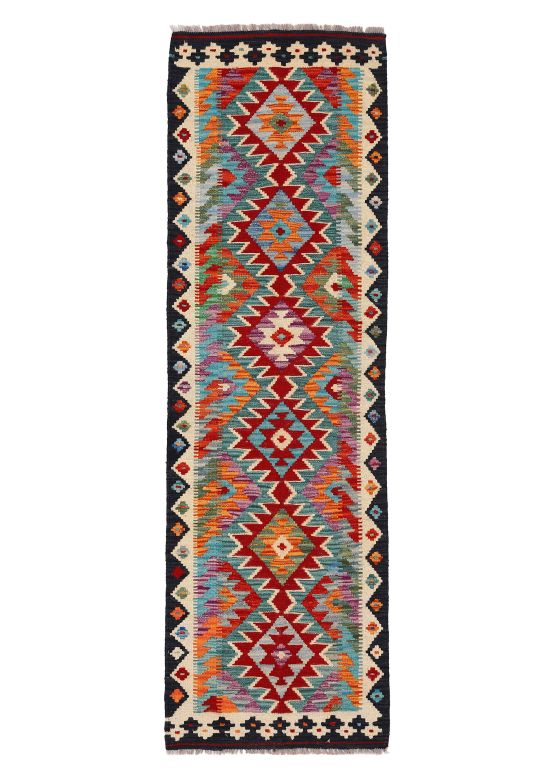 Vloerkleed Plat Geweven Kilim Afghan