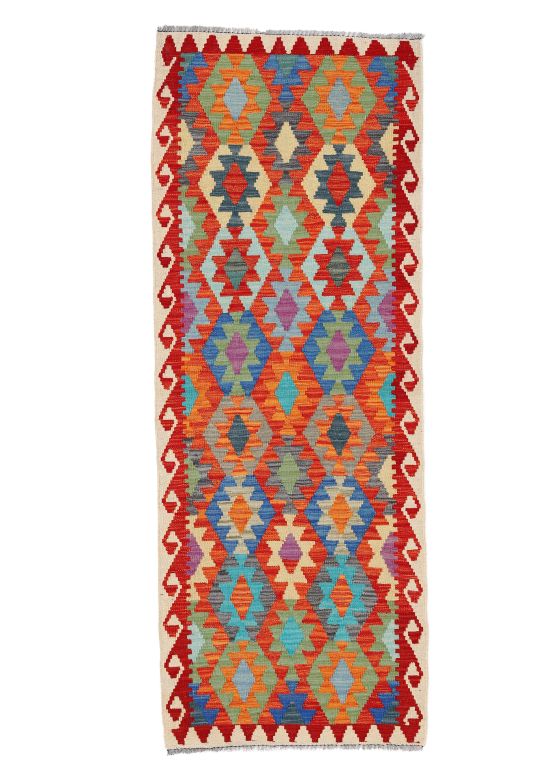 Vloerkleed Plat Geweven Kilim Afghan