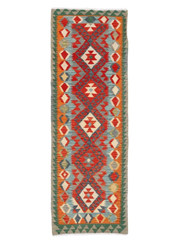 Vloerkleed Plat Geweven Kilim Afghan