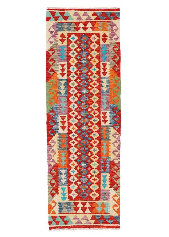 Vloerkleed Plat Geweven Kilim Afghan