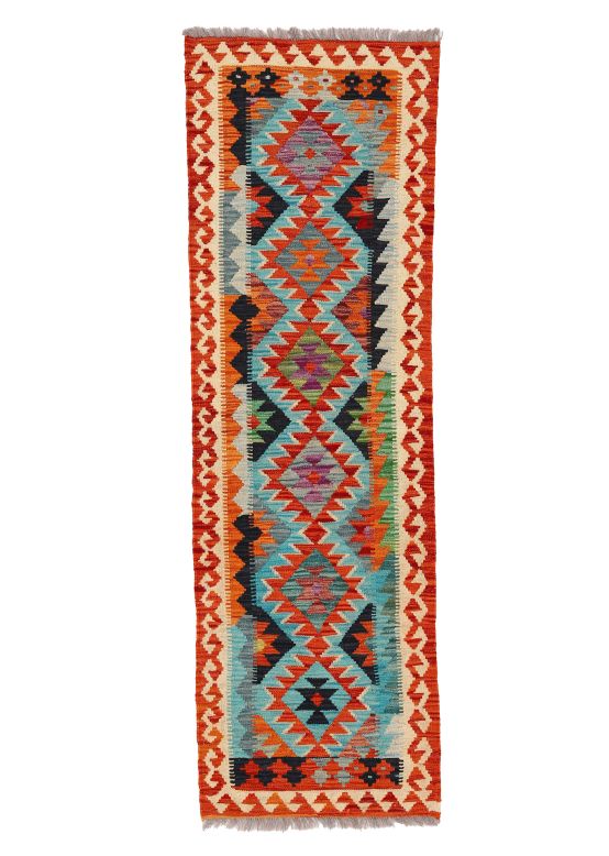 Vloerkleed Plat Geweven Kilim Afghan