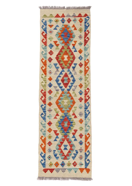 Vloerkleed Plat Geweven Kilim Afghan