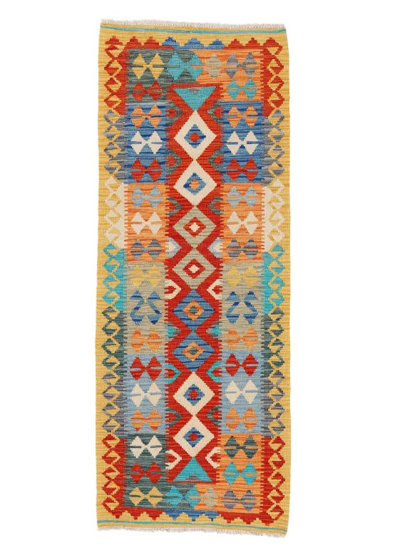 Vloerkleed Plat Geweven Kilim Afghan