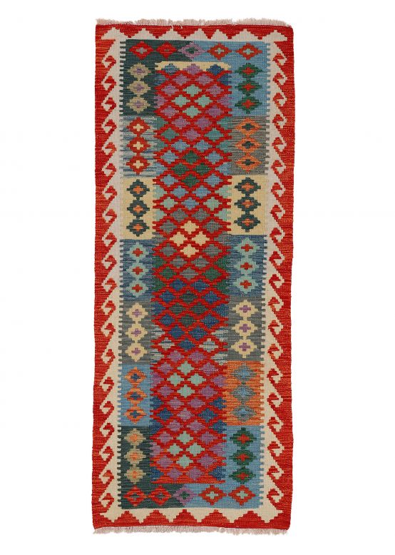 Vloerkleed Plat Geweven Kilim Afghan