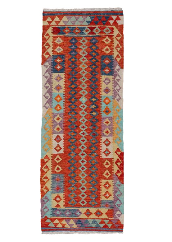 Vloerkleed Plat Geweven Kilim Afghan