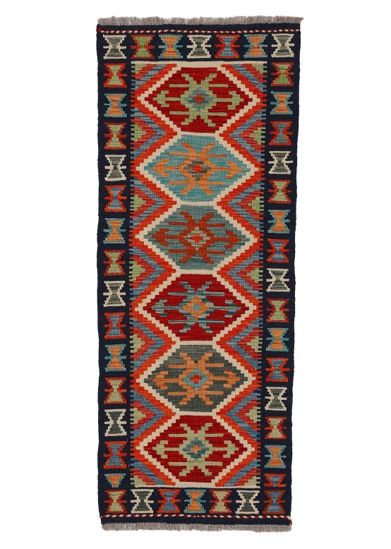 Vloerkleed Plat Geweven Kilim Afghan