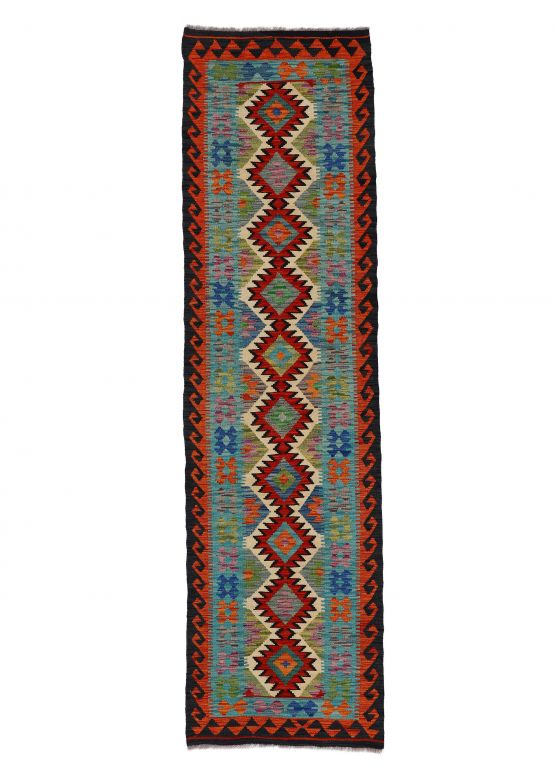 Vloerkleed Plat Geweven Kilim Afghan