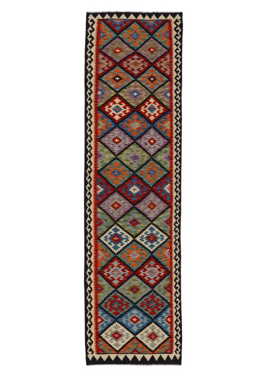 Vloerkleed Plat Geweven Kilim Afghan