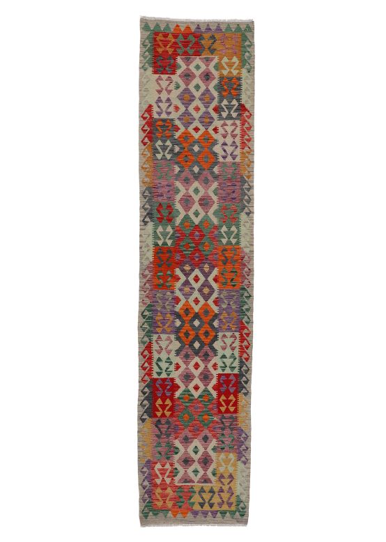 Vloerkleed Plat Geweven Kilim Afghan