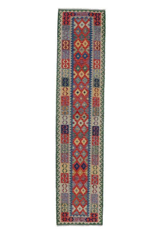 Vloerkleed Plat Geweven Kilim Afghan