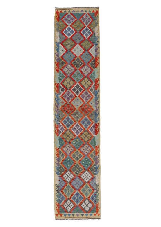 Vloerkleed Plat Geweven Kilim Afghan