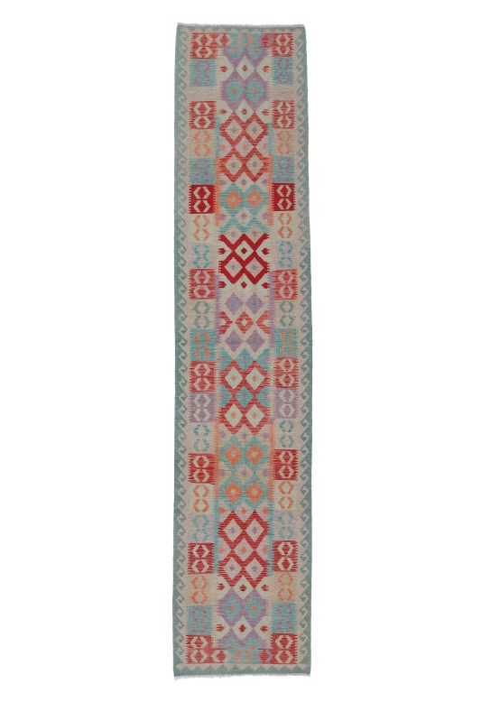 Vloerkleed Plat Geweven Kilim Afghan