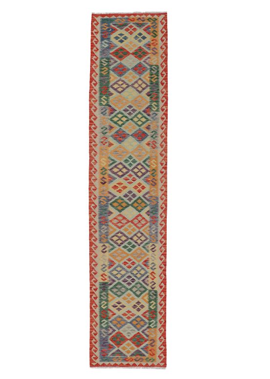 Vloerkleed Plat Geweven Kilim Afghan