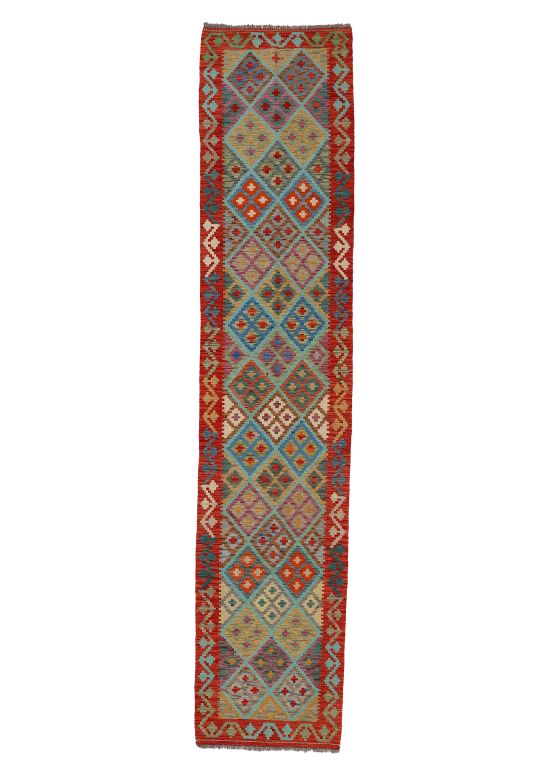 Vloerkleed Plat Geweven Kilim Afghan