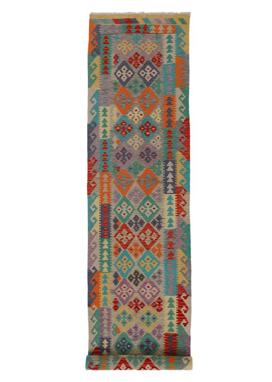 Vloerkleed Plat Geweven Kilim Afghan