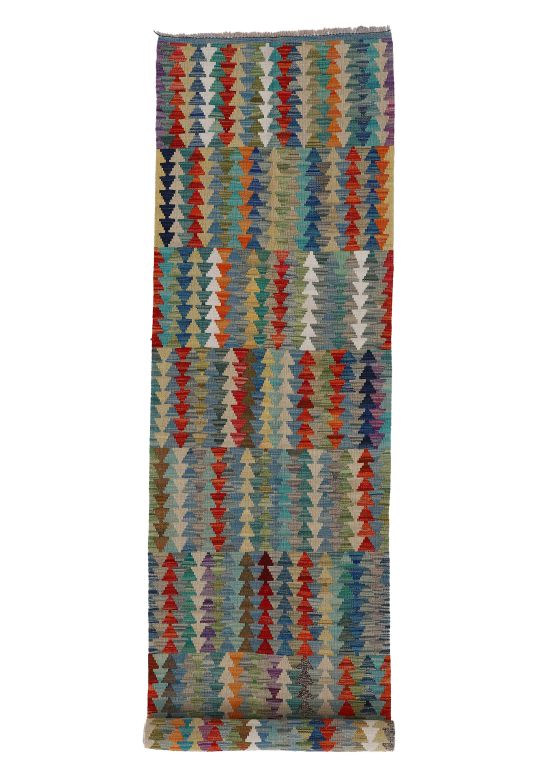 Vloerkleed Plat Geweven Kilim Afghan
