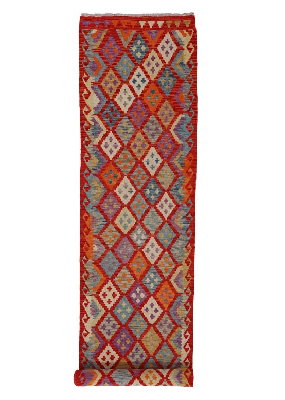 Vloerkleed Plat Geweven Kilim Afghan