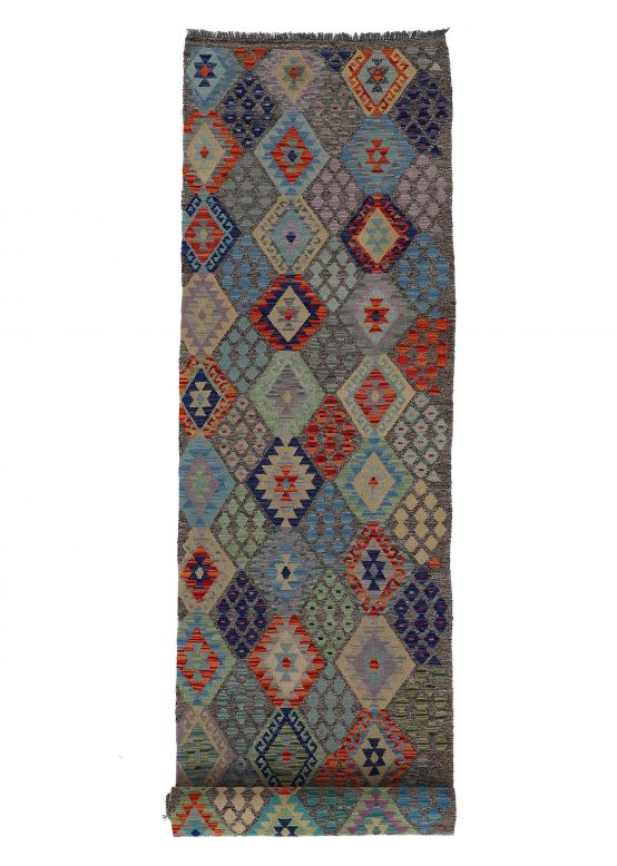 Vloerkleed Plat Geweven Kilim Afghan