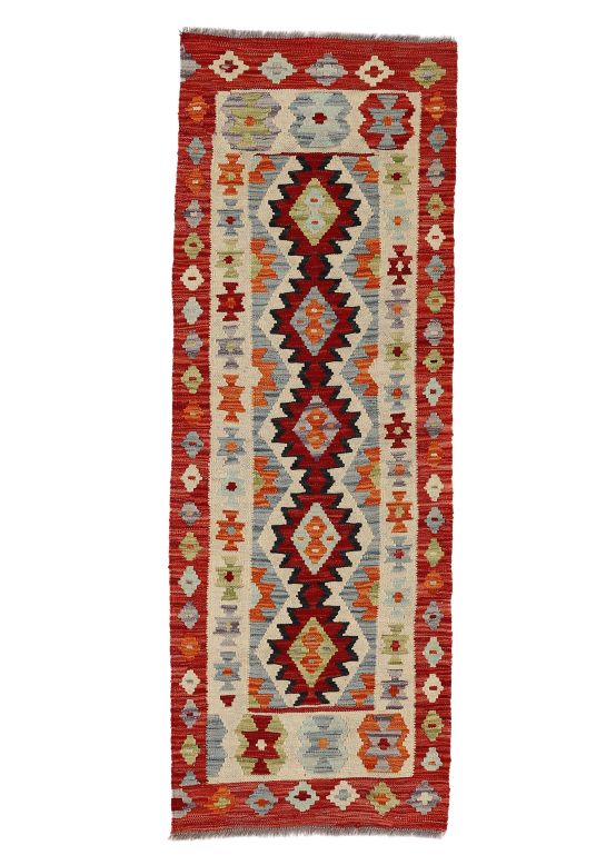 Vloerkleed Plat Geweven Kilim Afghan