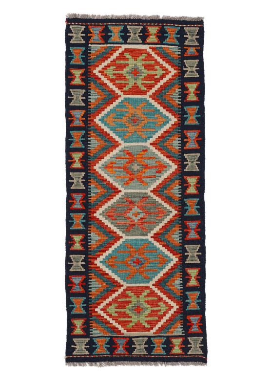 Vloerkleed Plat Geweven Kilim Afghan