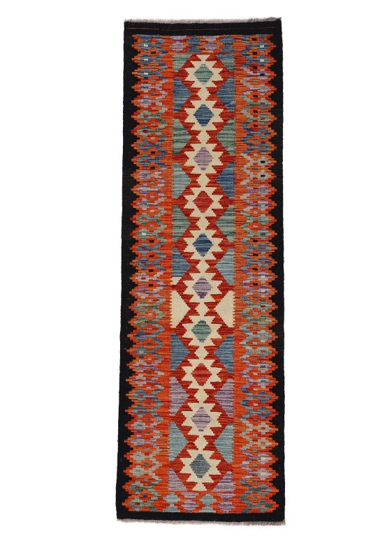 Vloerkleed Plat Geweven Kilim Afghan