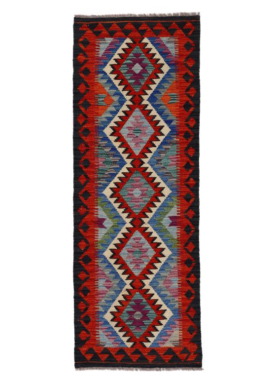 Vloerkleed Plat Geweven Kilim Afghan